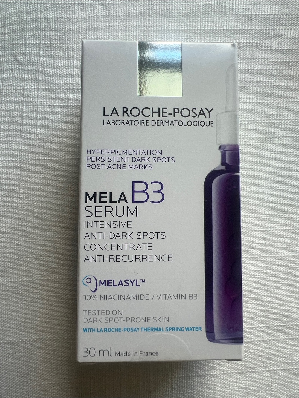 La Roche-Posay Mela B3 Serum - White & Purple Packaging exp 12/2028